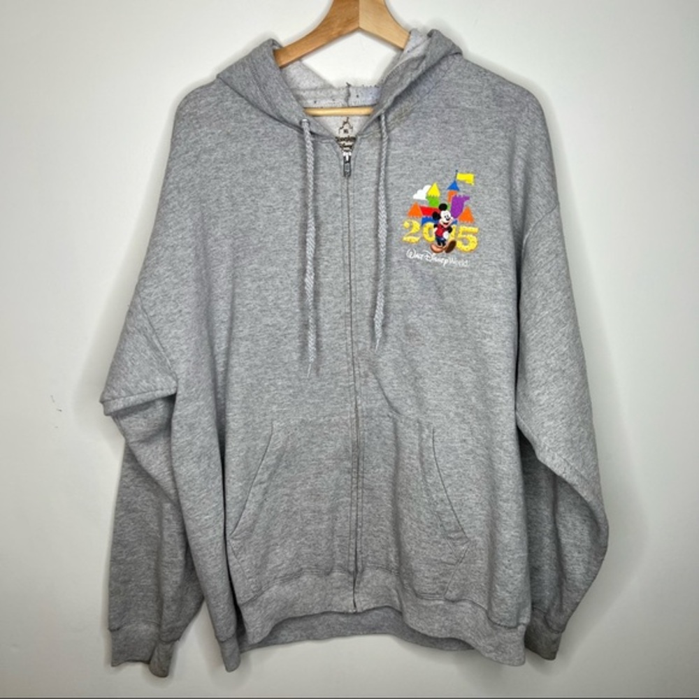 2015 Disney walt disney world zip up hoodie sweatshirt xl